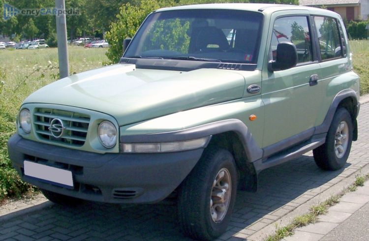 1997, 1998, 1999, 2000 SsangYong Korando EL