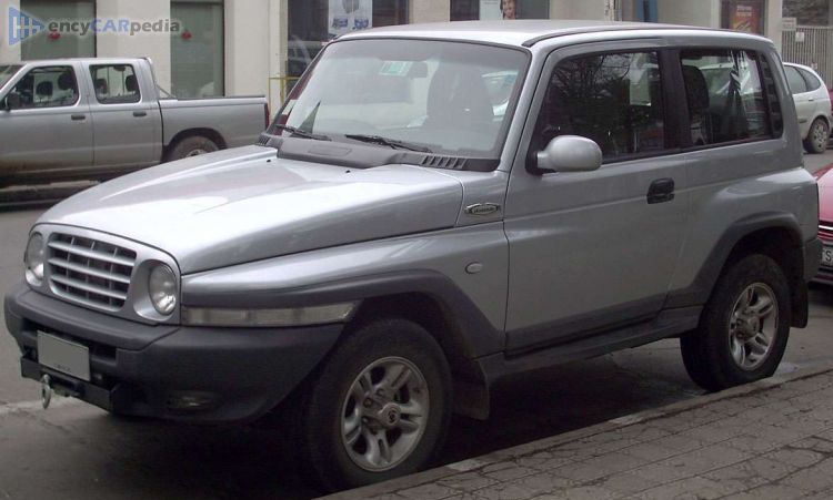 1999, 2000 SsangYong Korando TD EL