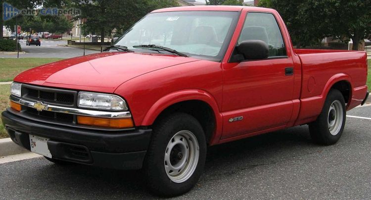 1998, 1999 Chevrolet S-10 Pickup 4.3 4x4
