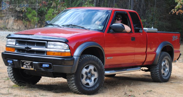 1999, 2000, 2001, 2002, 2003 Chevrolet S-10 Pickup 4.3 4WD