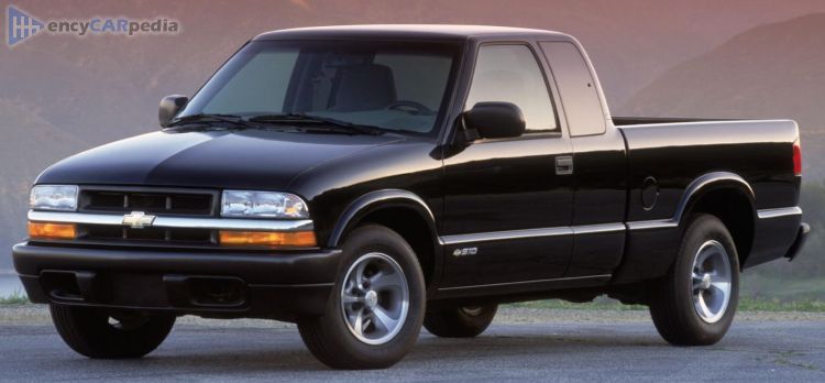 1999, 2000, 2001, 2002, 2003 Chevrolet S-10 Pickup 2.2 2WD