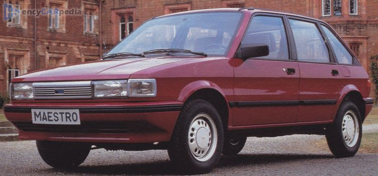 1986, 1987 Austin Maestro 1.6 L, HL, Vanden Pl