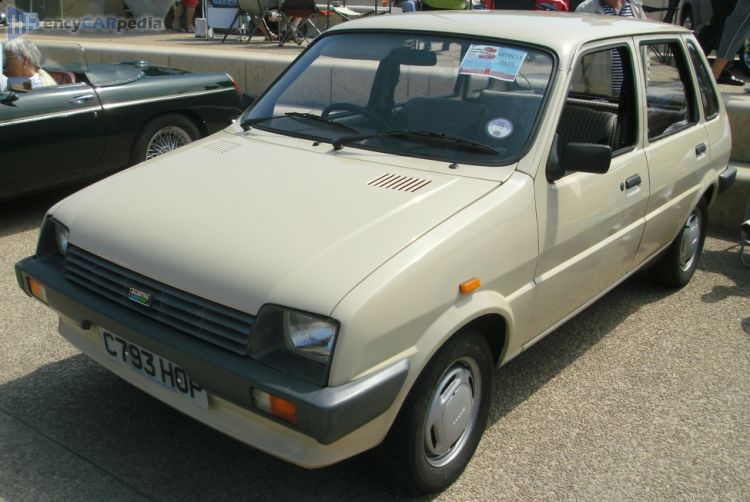 1986, 1987, 1988, 1989, 1990 Austin Metro MG