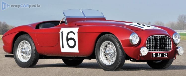 1950, 1951, 1952 Ferrari 340 America