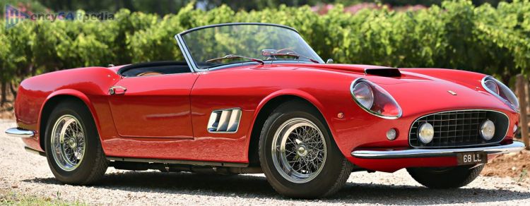 1960, 1961, 1962 Ferrari 250 California