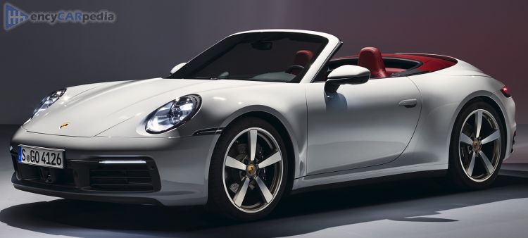 2019, 2020, 2021, 2022, 2023, 2024 Porsche 911 Carrera Cabriolet 992