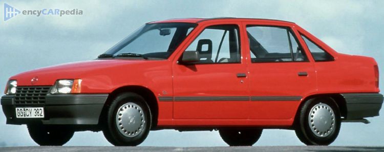 1985, 1986, 1987 Opel Kadett 1.3 S, LS, GL, GLS