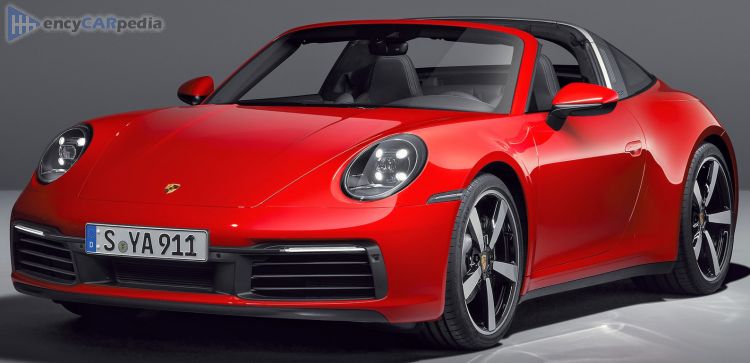 2020, 2021, 2022, 2023, 2024 Porsche 911 Targa 4 992
