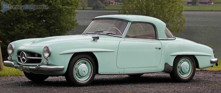 1959, 1960, 1961, 1962, 1963 Mercedes 190 SL Coupé W 121 B II