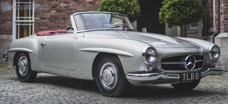 1955, 1956, 1957, 1958, 1959 Mercedes 190 SL Spider W 121 B II