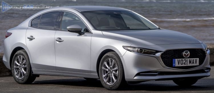 2021, 2022, 2023, 2024, 2025, 2026 Mazda 3 Saloon e-Skyactiv X