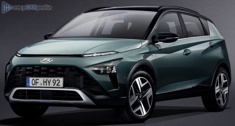 2021, 2022, 2023, 2024, 2025, 2026 Hyundai Bayon 1.0 T-GDi 120