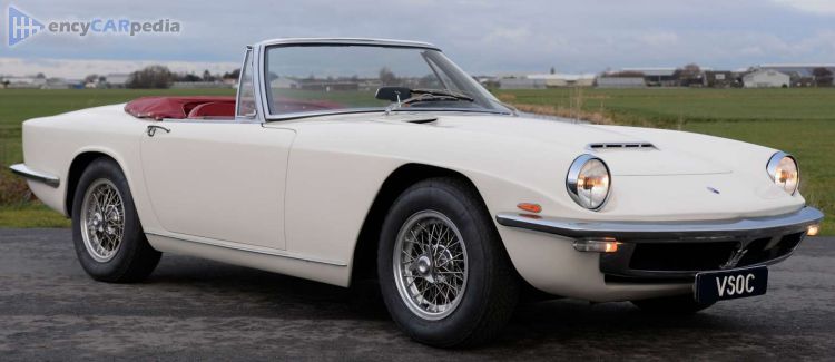 1966, 1967, 1968, 1969, 1970 Maserati Mistral Spyder 4000
