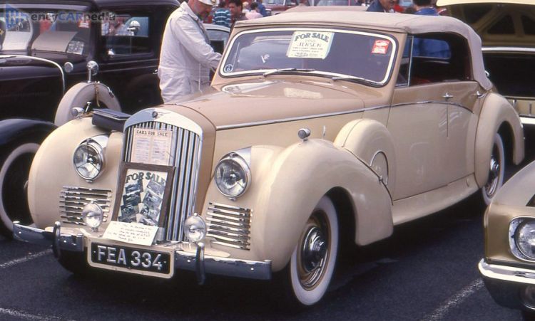 1948, 1949 Jensen PW 4 Liter Cabriolet
