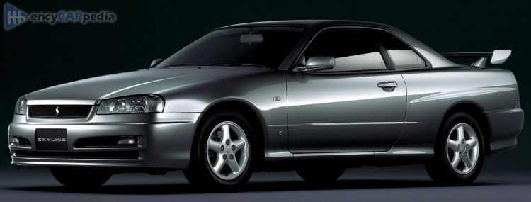 1998, 1999, 2000, 2001 Nissan Skyline GT HR34