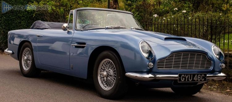 1963, 1964, 1965 Aston Martin DB5 Kabriolet