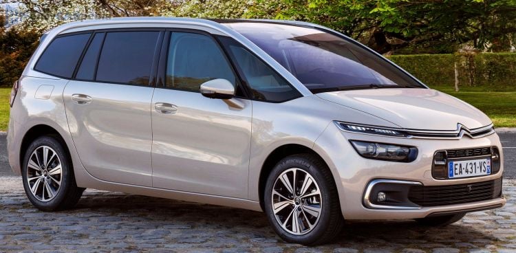 2018, 2019, 2020, 2021, 2022 Citroën Grand C4 SpaceTourer BlueHDi 130