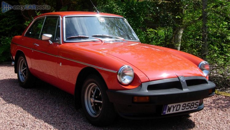 1977, 1978, 1979, 1980 MG MGB GT