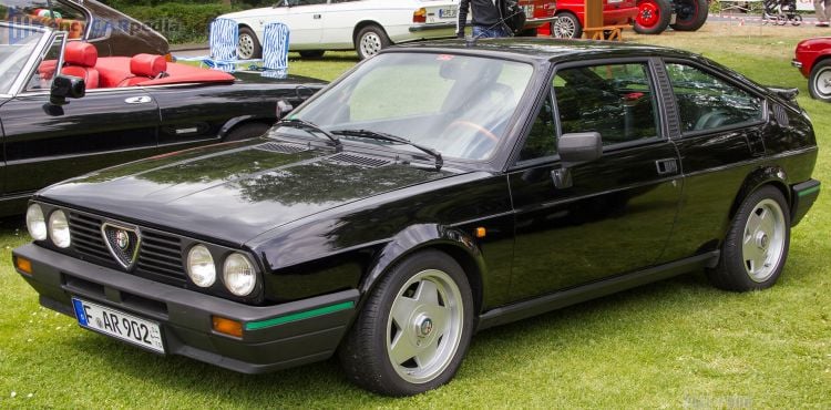 1983, 1984, 1985, 1986, 1987 Alfa Romeo Sprint 1.5 Quadrifoglio Verde