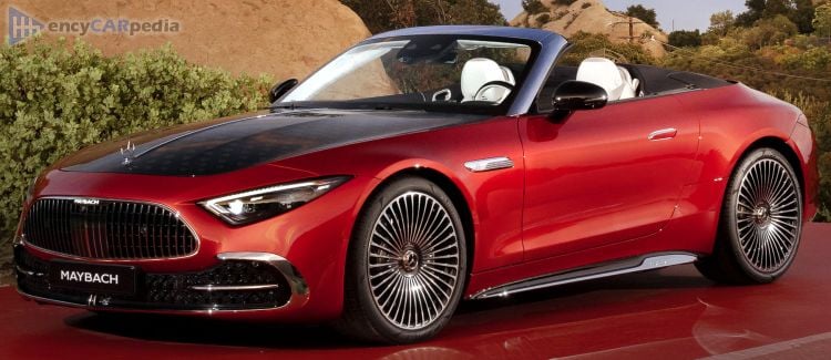 2025, 2026 Mercedes Maybach SL 680 Monogram Series R232