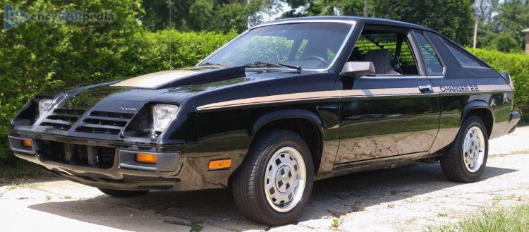 1981, 1982, 1983 Dodge Charger 1.7