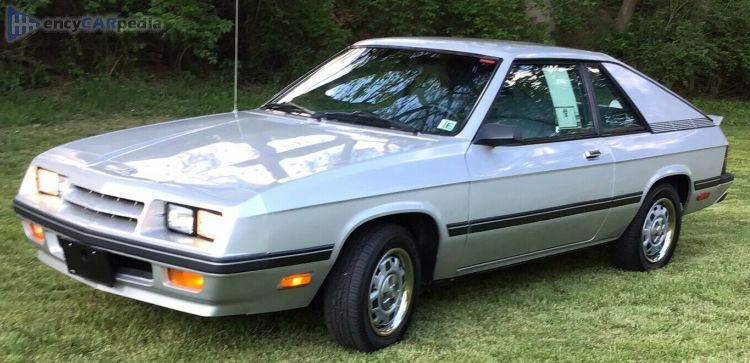 1984, 1985, 1986, 1987 Dodge Charger 2.2