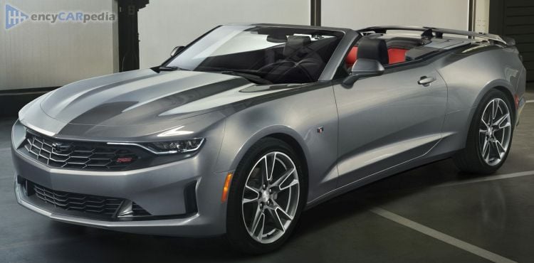 2019, 2020, 2021, 2022, 2023, 2024 Chevrolet Camaro 3.6 V6 Cabriolet