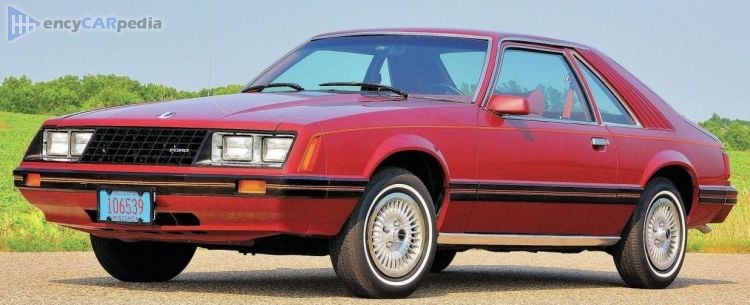 1979, 1980, 1981, 1982, 1983, 1984, 1985, 1986 Ford Mustang 2.3 Schrägheck