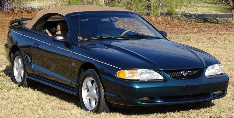 1996, 1997 Ford Mustang GT Convertible