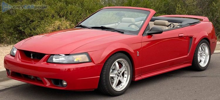 1999, 2000, 2001 Ford Mustang SVT Cobra Convertible