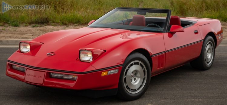 1986, 1987, 1988, 1989, 1990 Chevrolet Corvette Convertible C4