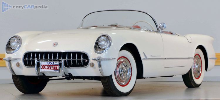 1953, 1954 Chevrolet Corvette 235 Blue Flame C1