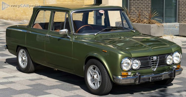 1972, 1973, 1974 Alfa Romeo Giulia Super 1.6 105.26