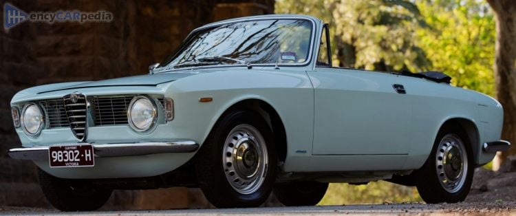 1964, 1965, 1966 Alfa Romeo Giulia GTC 105.25