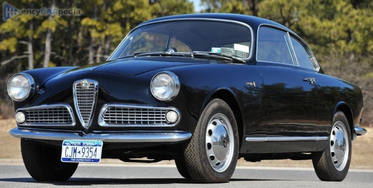 1954, 1955, 1956, 1957, 1958, 1959 Alfa Romeo Giulietta Sprint 750B