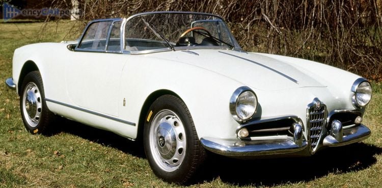 1955, 1956, 1957, 1958, 1959 Alfa Romeo Giulietta Spider 750D