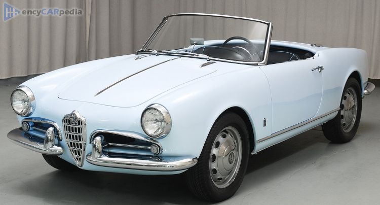 1959, 1960, 1961, 1962 Alfa Romeo Giulietta Spider 101.03