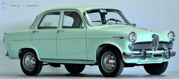 1961, 1962, 1963, 1964, 1965 Alfa Romeo Giulietta Berlina TI 101.11