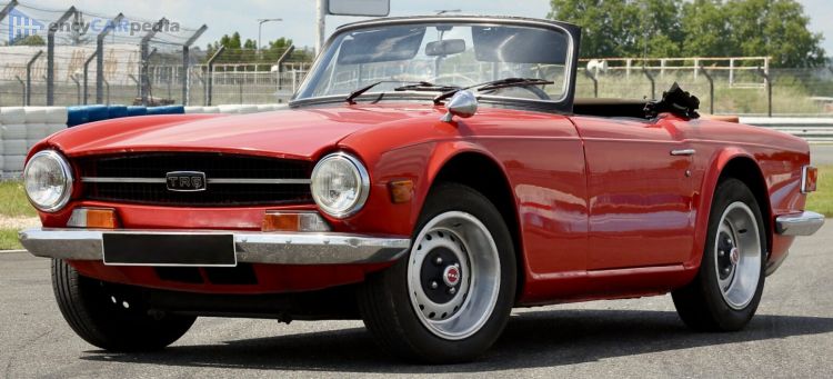 1968, 1969, 1970, 1971, 1972 Triumph TR6 2.5 PI CP