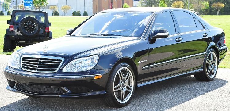 2003, 2004 Mercedes S 55 AMG LWB V220