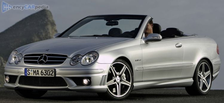 2006, 2007, 2008, 2009 Mercedes CLK Cabriolet 63 AMG A209