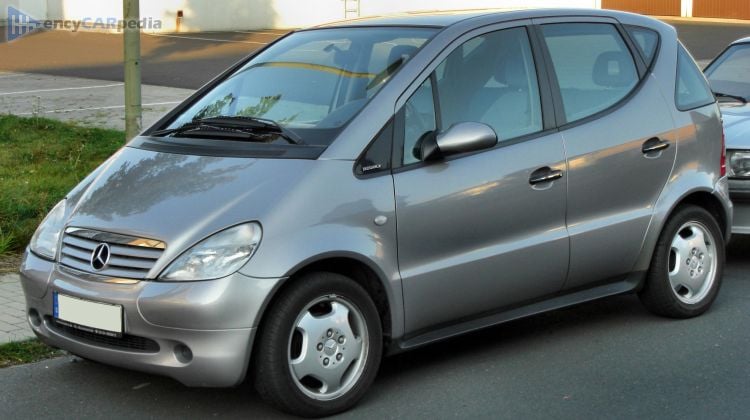1997, 1998 Mercedes A 170 Turbodiesel W168