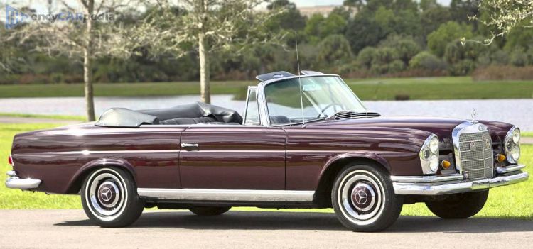 1965, 1966, 1967 Mercedes 250 SE Cabriolet W111