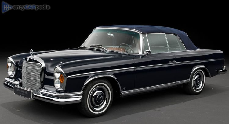 1964, 1965, 1966, 1967 Mercedes 300 SE Cabriolé W112
