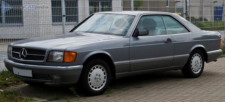 1985, 1986, 1987 Mercedes 500 SEC C126