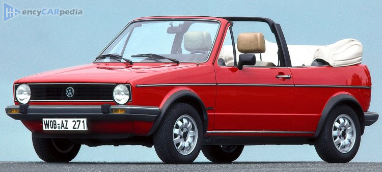 1979, 1980, 1981, 1982, 1983 Volkswagen Golf GL Cabriolet Mk1