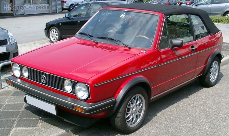 1983, 1984, 1985, 1986, 1987, 1988 Volkswagen Golf GL Cabriolet 1.6 Mk1