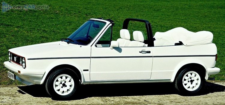 1986, 1987, 1988, 1989, 1990 Volkswagen Golf Cabrio Euro-Norm Mk1