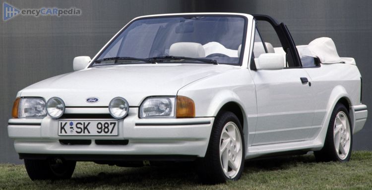 1987, 1988, 1989 Ford Escort Cabrio XR3i