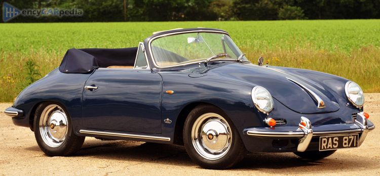 1960, 1961, 1962, 1963, 1964 Porsche 356B 1600 Cabriolet